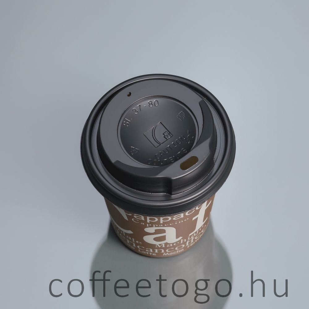Műanyag tető 62 mm fekete