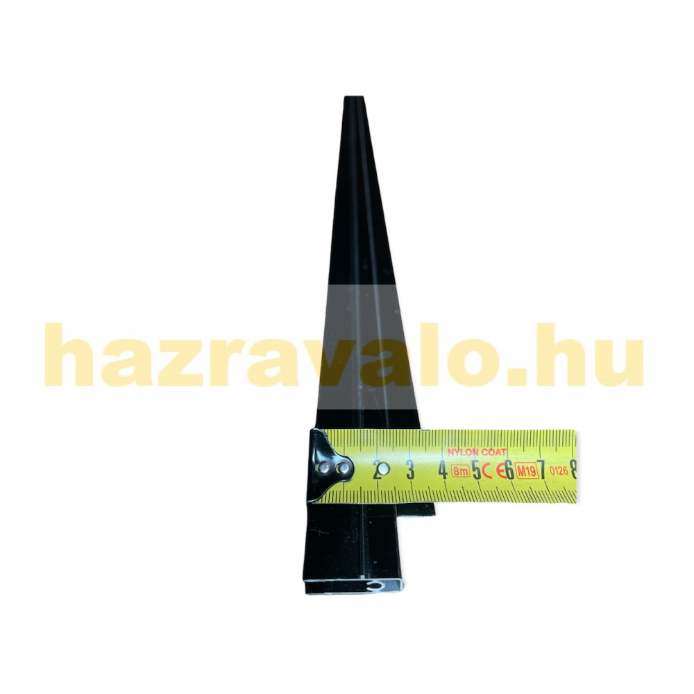 Műanyag tető 90 mm fekete
