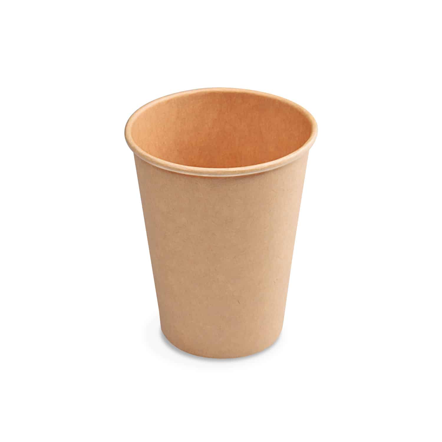 Barna kávés papírpohár 220 ml